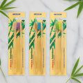 Bamboo Toothbrush Twin Pack – Eco-Friendly Daily Oral Care (pack of 24)