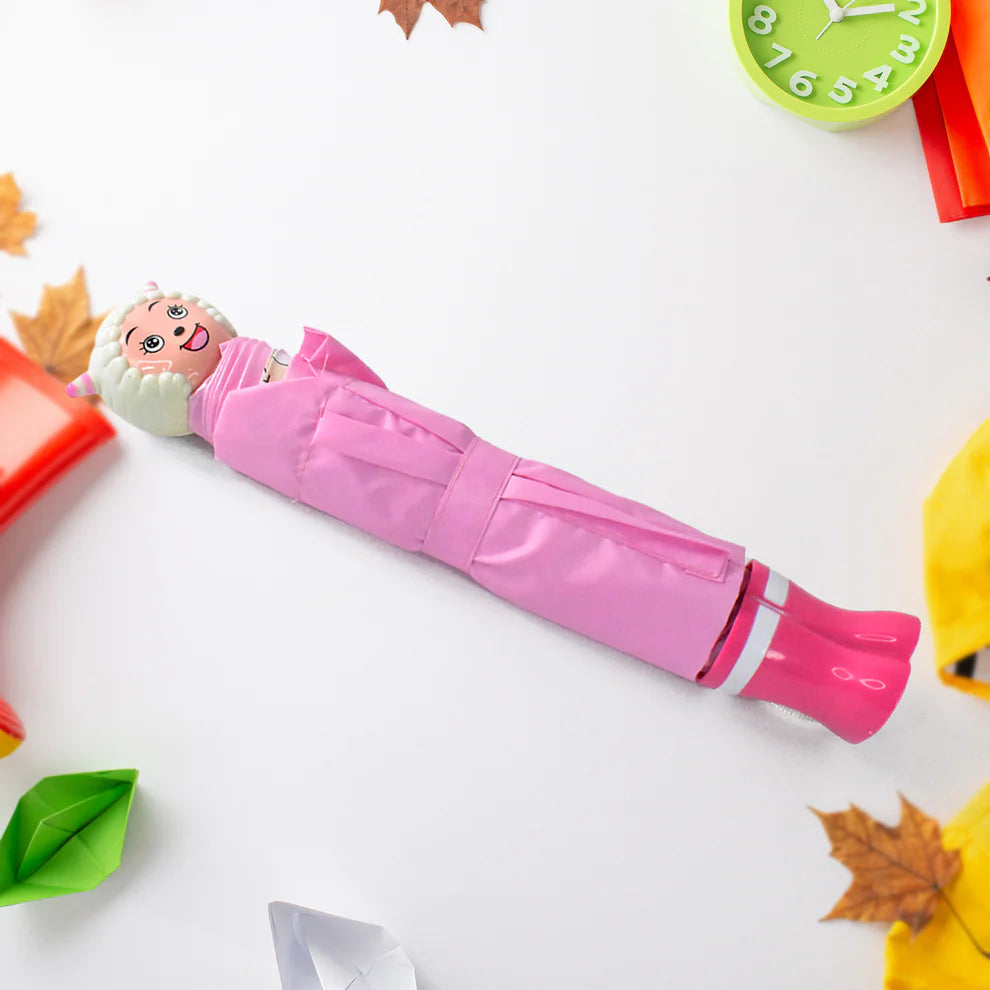 Cartoon Umbrella – UV Protection & Foldable Travel Design | DrizzlePro