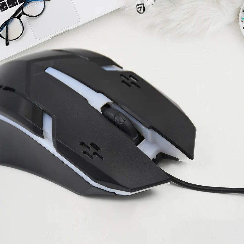Wired Optical Gaming Mouse – Comfortable, Precise Tracking | RGB | Comshop