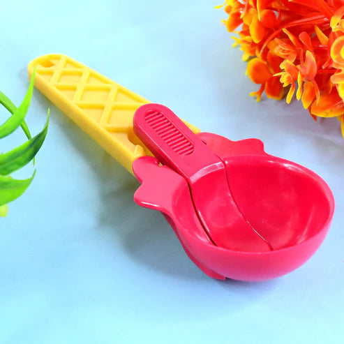 Ice Cream Scooper with Trigger Handle – Easy Melon & Sorbet Serving