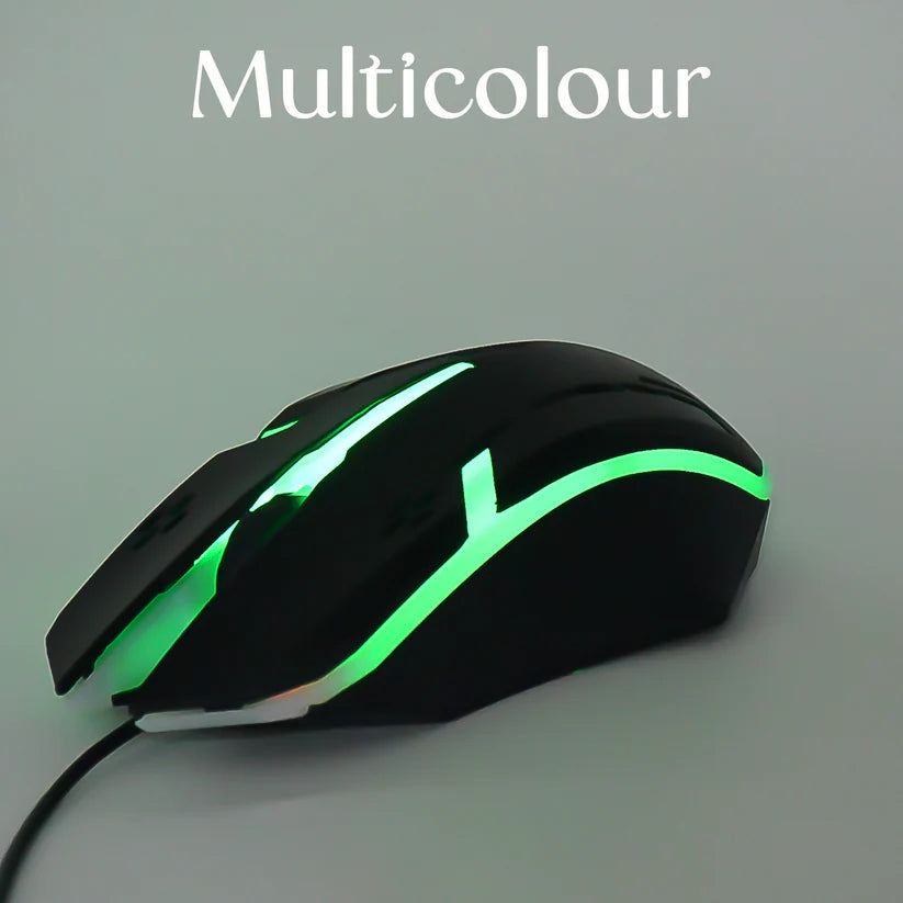 Wired Optical Gaming Mouse – Comfortable, Precise Tracking | RGB | Comshop