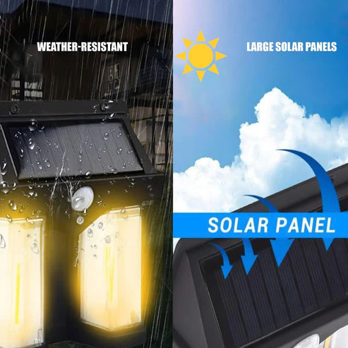 Outdoor Solar Wall Lamp – Waterproof Garden Light | Garden Vera