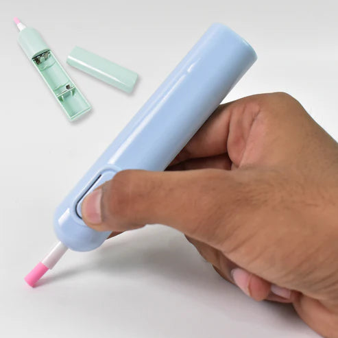 Electric Eraser Kit – Precision Erasing for Art & Drafting | ScribbleJoy with 10 Refiles