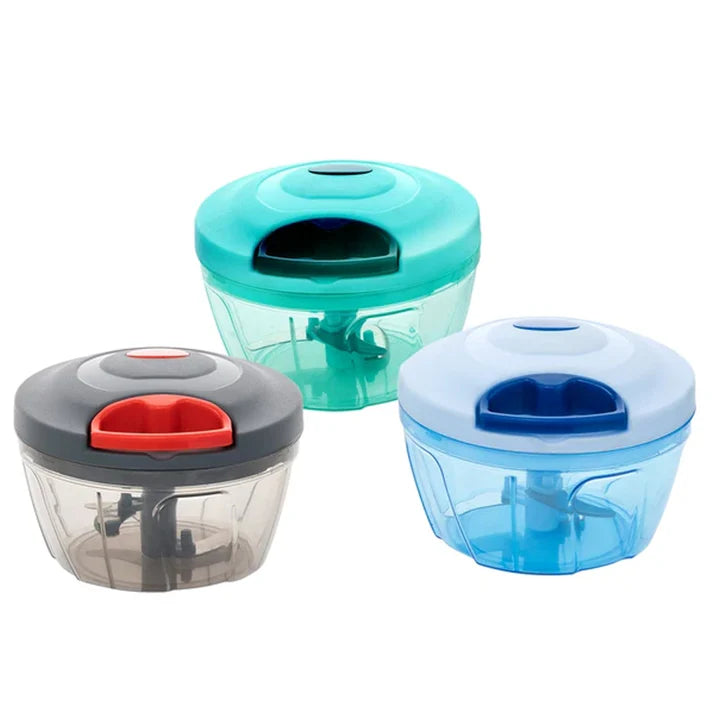 Manual Food Chopper – Compact Vegetable Blender | XcelCraft