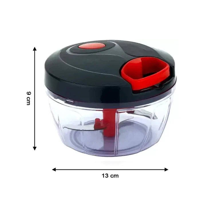 Manual Food Chopper – Compact Vegetable Blender | XcelCraft