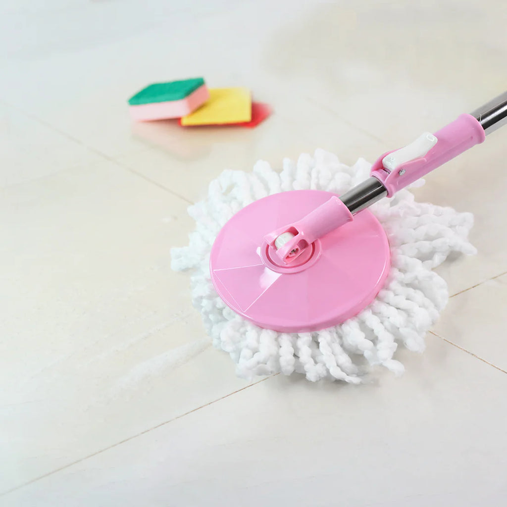 Machine washable microfiber mop head refill for the 360° spin mop. Velvet Wipe