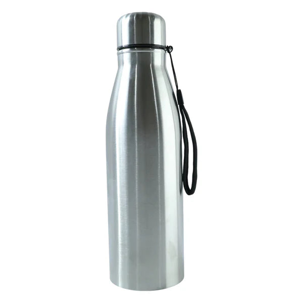 Stainless Steel Water Bottle 1000 ML – Leakproof with Carry Strap