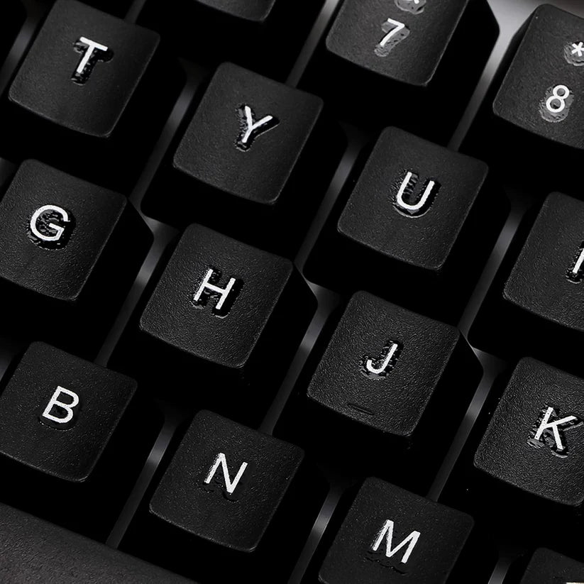 Colorful Backlit Keyboard Mouse Set – Ergonomic Wired Combo | Wiregenix