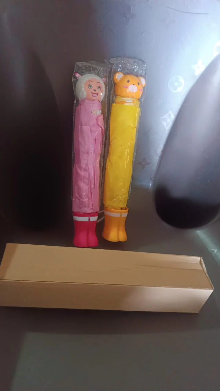 Cartoon Umbrella – UV Protection & Foldable Travel Design | DrizzlePro