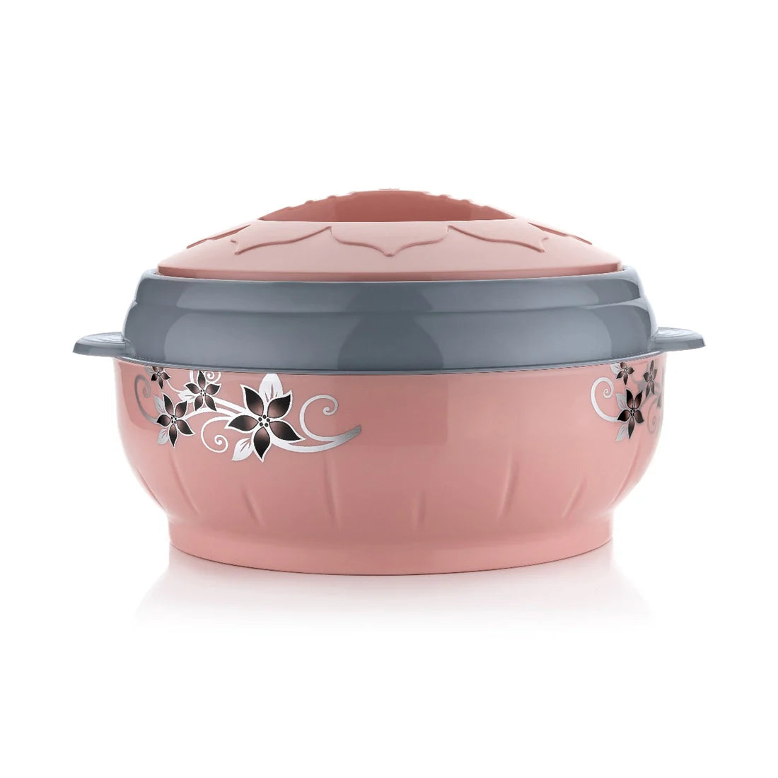 Insulated Casserole – 4500ml Floral Steel for Hot Food