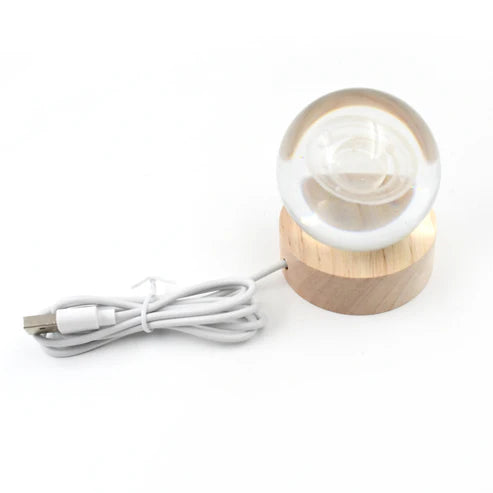 Astronomy Crystal Ball Lamp – 3D Night Light | Indo Glow