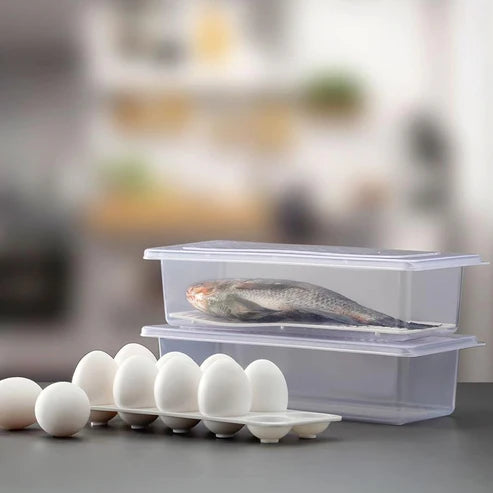 Freezer Storage Containers – 6-Pack 1500ML with Drain Plate | Organivo