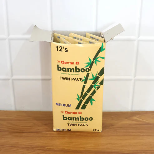 Bamboo Toothbrush Twin Pack – Eco-Friendly Daily Oral Care (pack of 24)