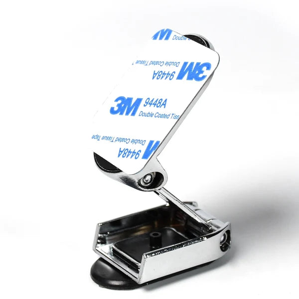 Magnetic Car Phone Holder – 360° Rotating Metal Mount