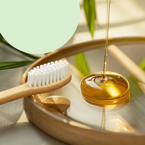Bamboo Toothbrush Set – Eco-Friendly Medium Bristles (Pack of 10 )