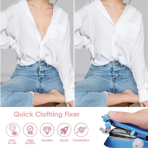 Mini Sewing Machine – Portable & Cordless Stitcher | Storenzo