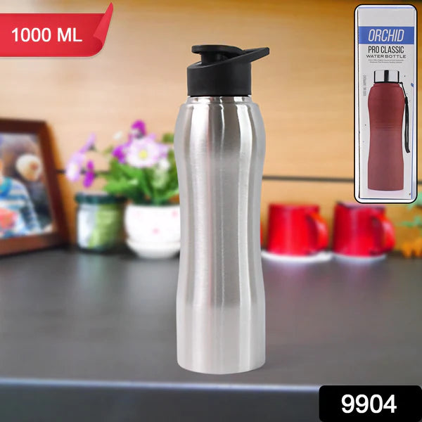 Stainless Steel Vacuum-Insulated Water Bottle – Keeps Drinks Hot & Cold
