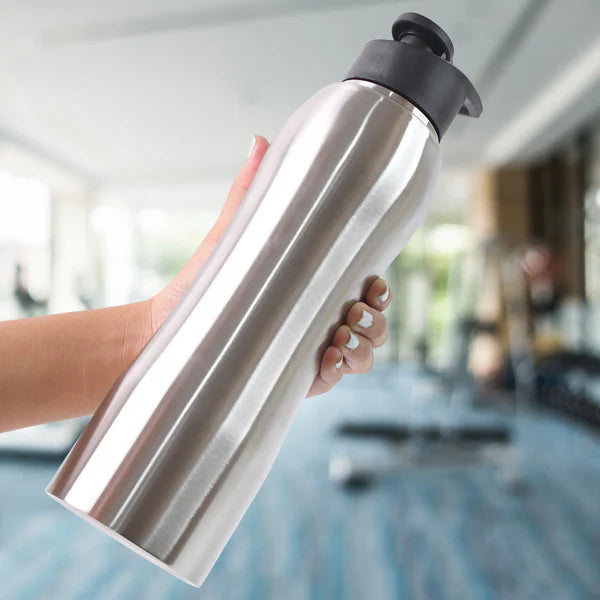 Stainless Steel Vacuum-Insulated Water Bottle – Keeps Drinks Hot & Cold