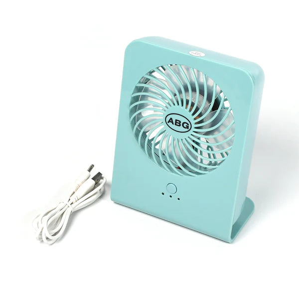 Portable Desk Fan – Quiet 3-Speed USB Power for Home & Office | VoltDesk by VoltDesk