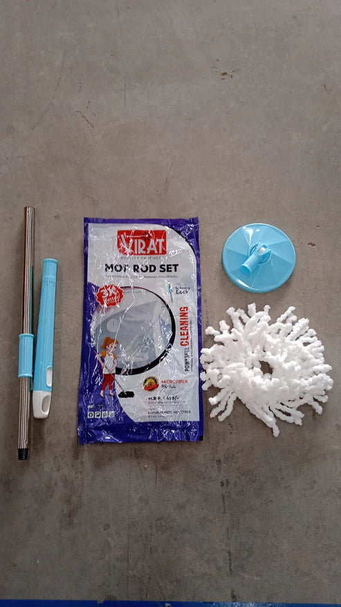 Machine washable microfiber mop head refill for the 360° spin mop. Velvet Wipe