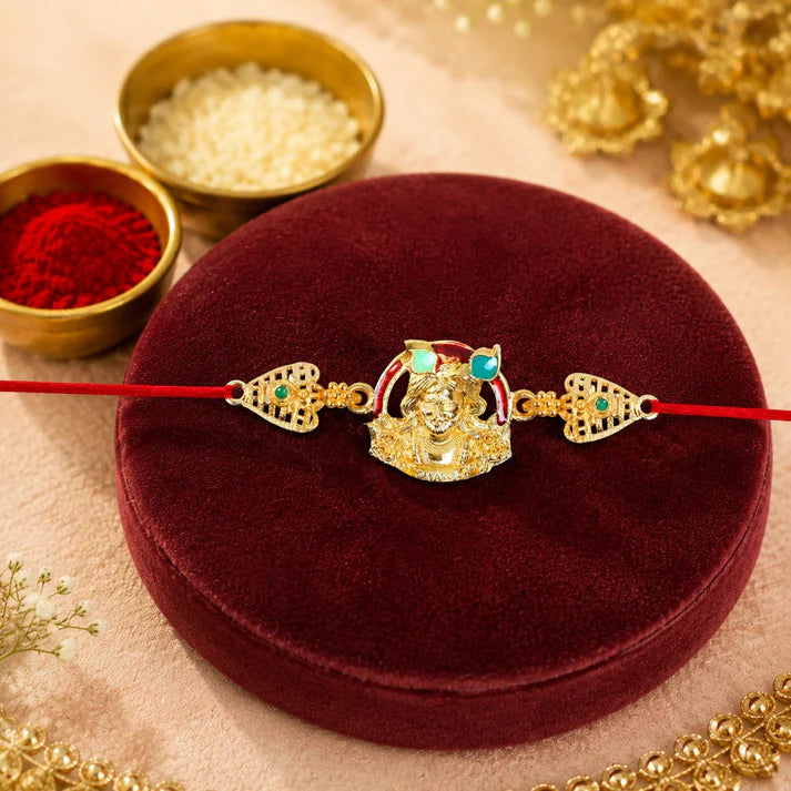 Rakhi with Chocolate for Brother (Set of 7), Raksha Bandhan Festival