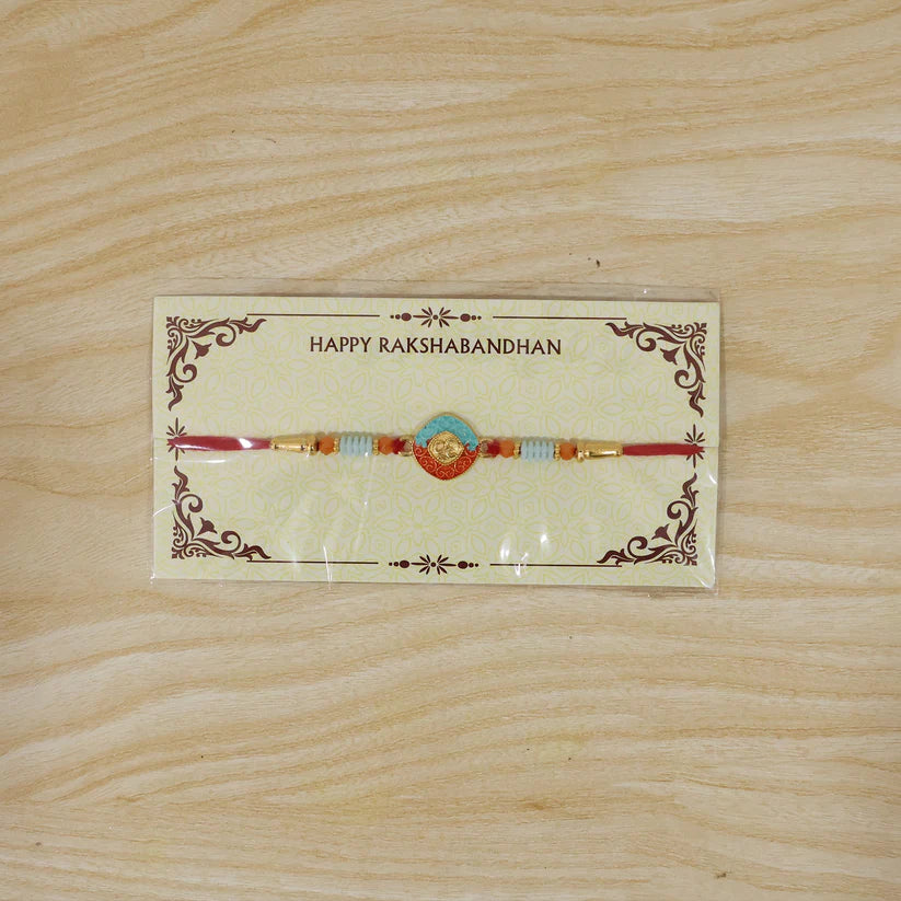 OM Symbol Rakhi – Traditional Style with Modern Elegance