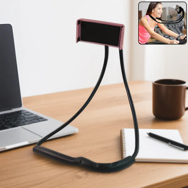 Flexible Neck Phone Holder – 360° Adjustable Lazy Stand
