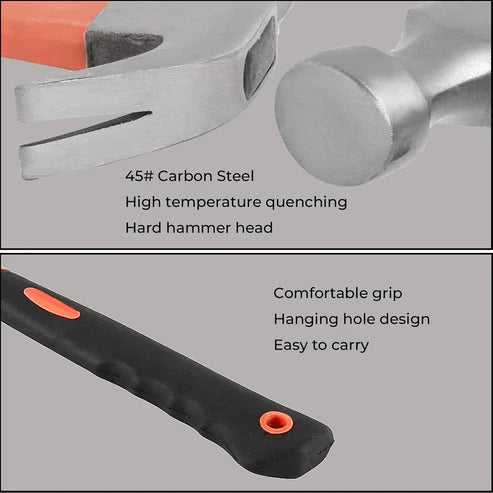Claw Hammer – Durable Steel Head & Ergonomic Handle for versatile use