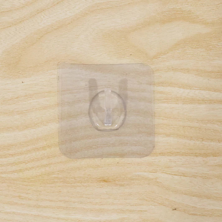 Self-Adhesive Wall Hook – Easy no-drill installation for versatile use(pack of 10)