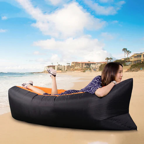 Inflatable Air Lounger – Portable & Comfortable for Outdoor & Indoor Use