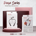 Wireless Neckband Earphones – 35H Playtime & Deep Bass Sound