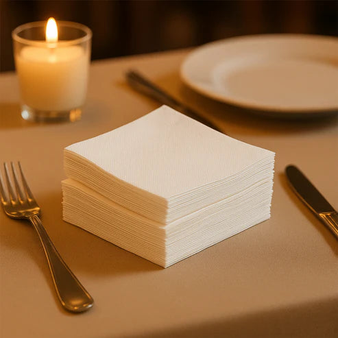 Disposable Tissue Napkins – Soft, Absorbent 150 Pack