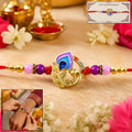 Rakshabandhan Peacock Rakhi – Elegant Traditional Brother Gift (pack of 10)