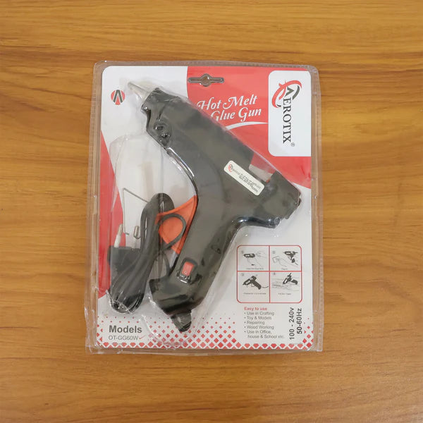 Electric Hot Melt Glue Gun – 60W Quick Heating & Precise Bonding