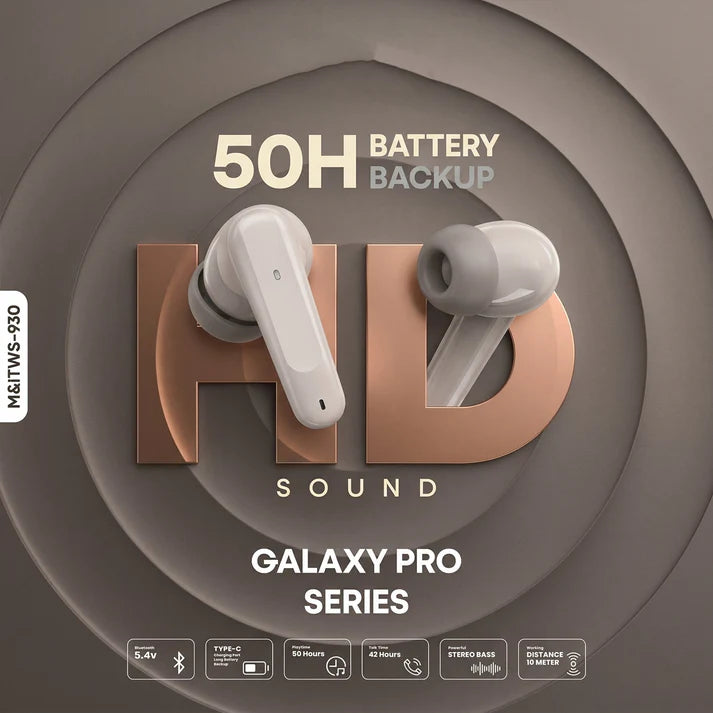 Wireless Bluetooth Earbuds – Deep Bass & Touch Controls for Music