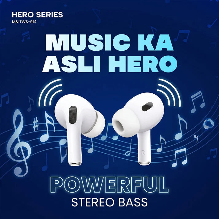 Wireless Bluetooth Earbuds – Hi-Res Stereo & Comfortable Fit
