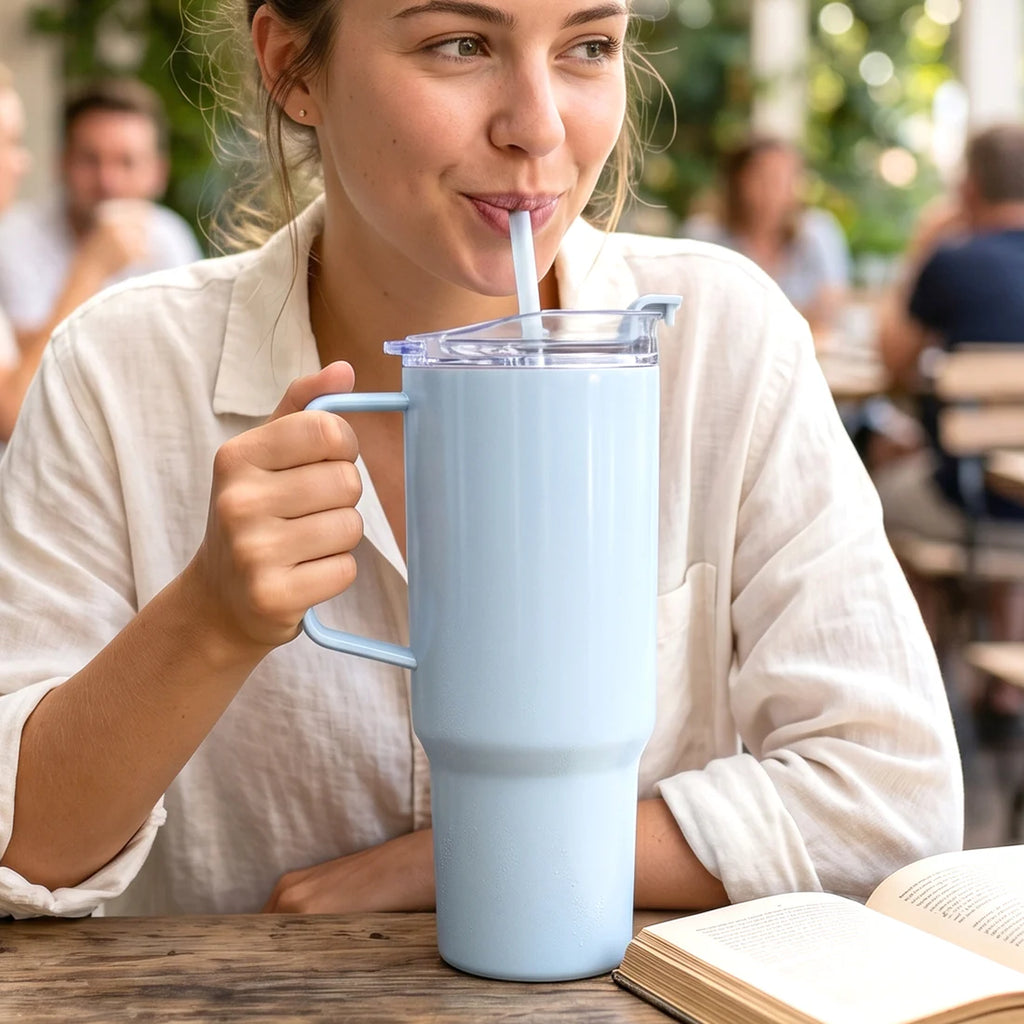 Travel Tumbler – Large 1800ml Capacity with Leak-resistant Lid