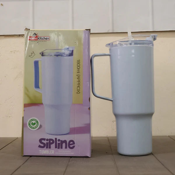 Travel Tumbler – Large 1800ml Capacity with Leak-resistant Lid
