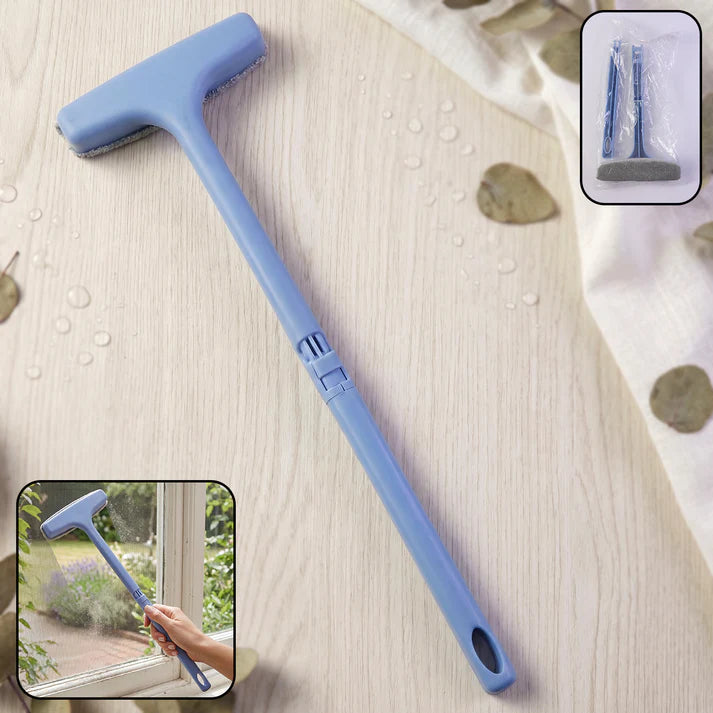 Window Mesh Cleaner – 3-in-1 Dusting Brush | Velvet Wipe
