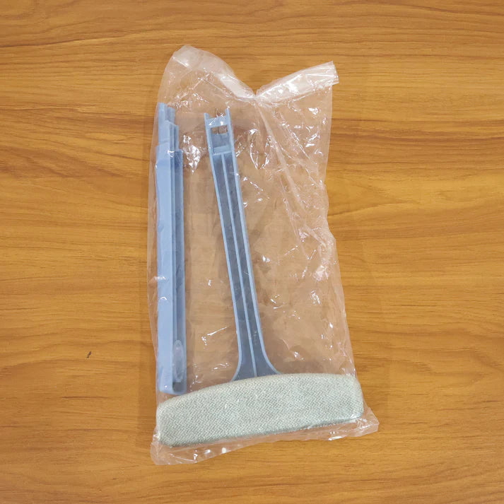 Window Mesh Cleaner – 3-in-1 Dusting Brush | Velvet Wipe