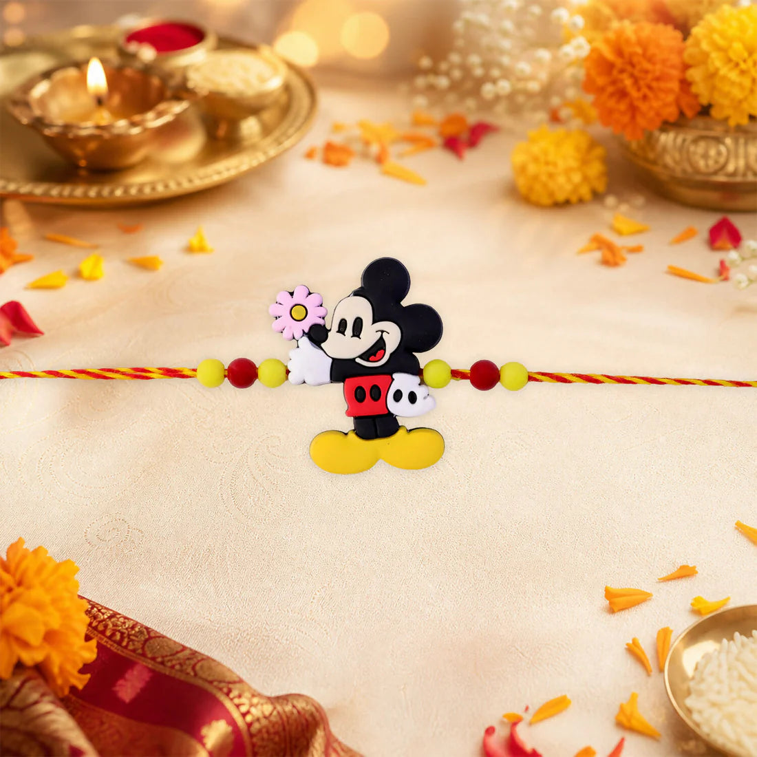 Kids Rakhi – Cute Cartoon Mouse Design for Brother(pack of 10)