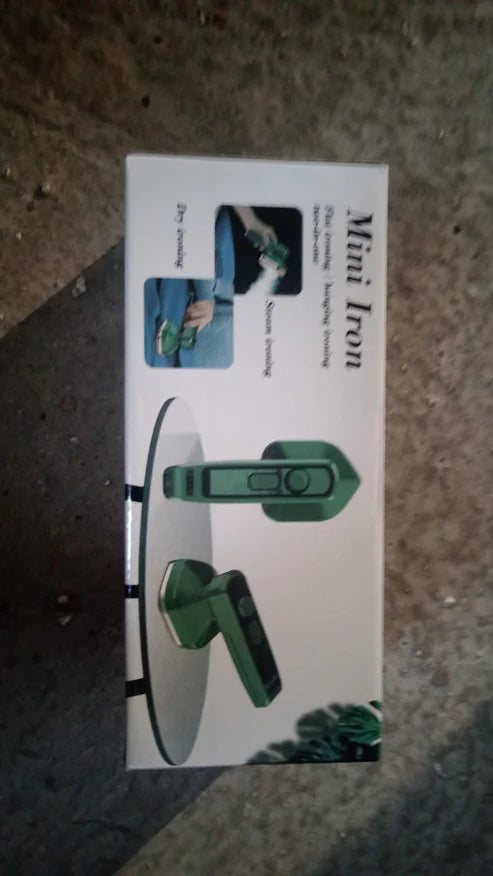 Portable Steam Iron – 2-in-1 Travel Garment Steamer | Happy Bathers