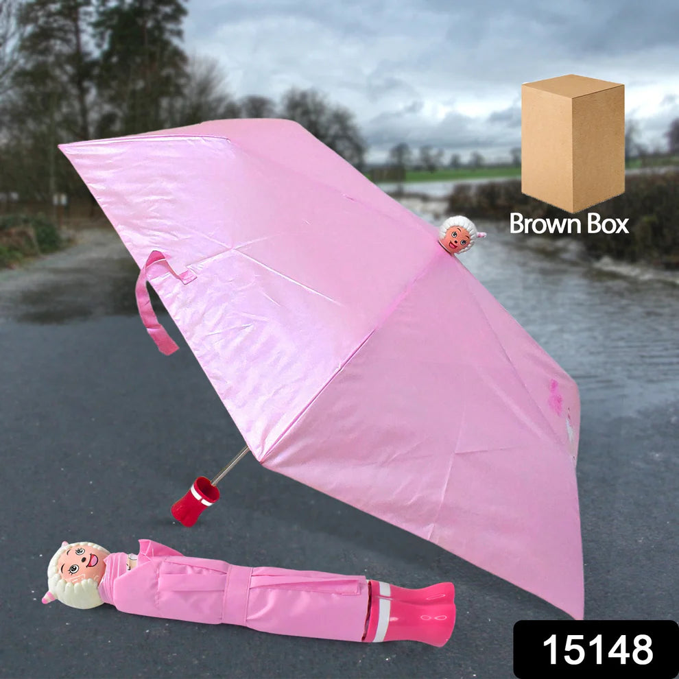 Cartoon Umbrella – UV Protection & Foldable Travel Design | DrizzlePro