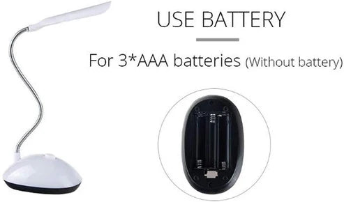 Portable LED Reading Light – Dimmable Touch Desk Lamp | Deskrova