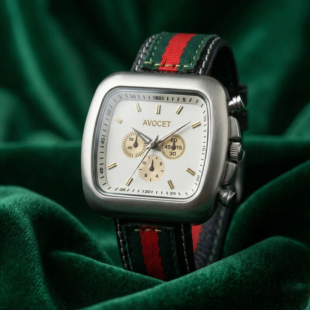 Men's Square Dial Analog Watch – Stylish Multi-Function Timepiece