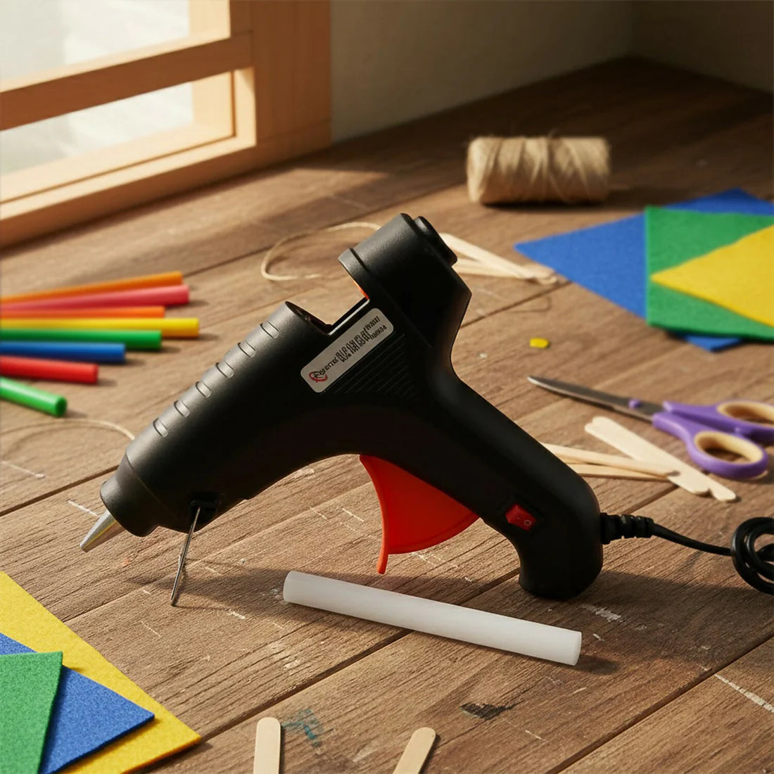 Electric Hot Melt Glue Gun – 60W Quick Heating & Precise Bonding
