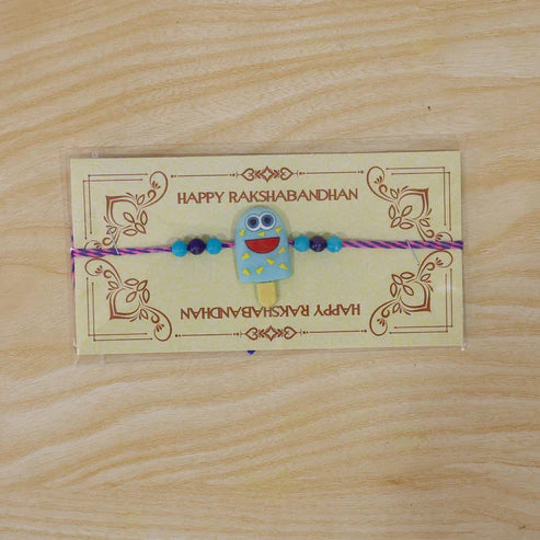 Cartoon Kids Rakhi – Smiling Ice Cream Designer for Brother (pack of 5)