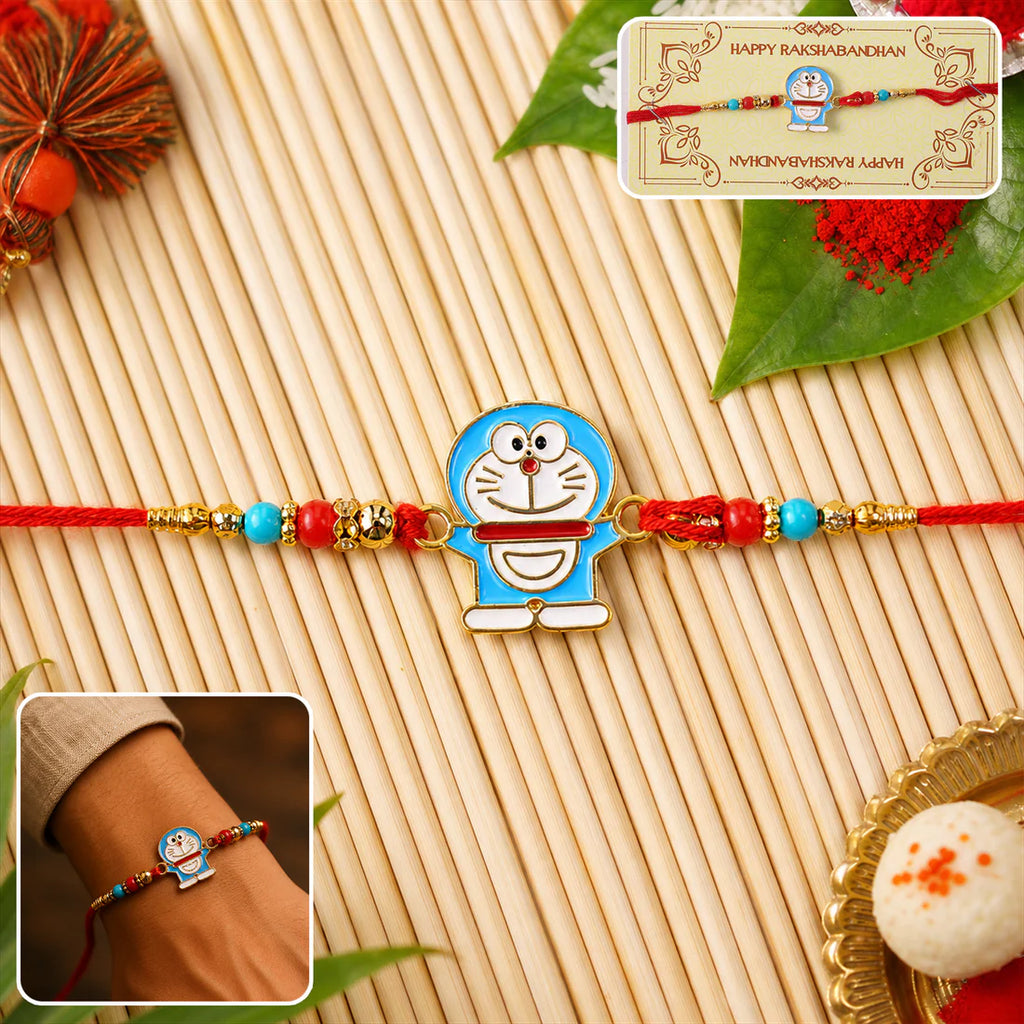 Beaded Rakhi – Stylish and Traditional Gift for Brother(pack of 10)(please mail to order less quantity)