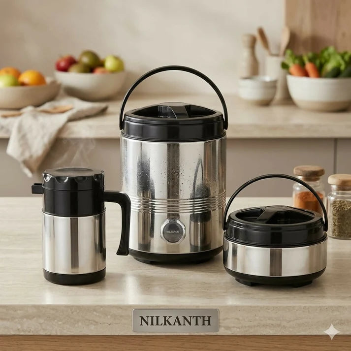 Insulated Water & Food Set – Keeps Hot & Cold for Hours